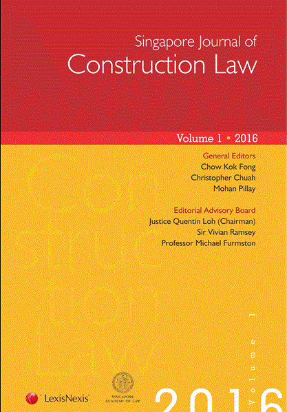 Singapore Journal of Construction Law