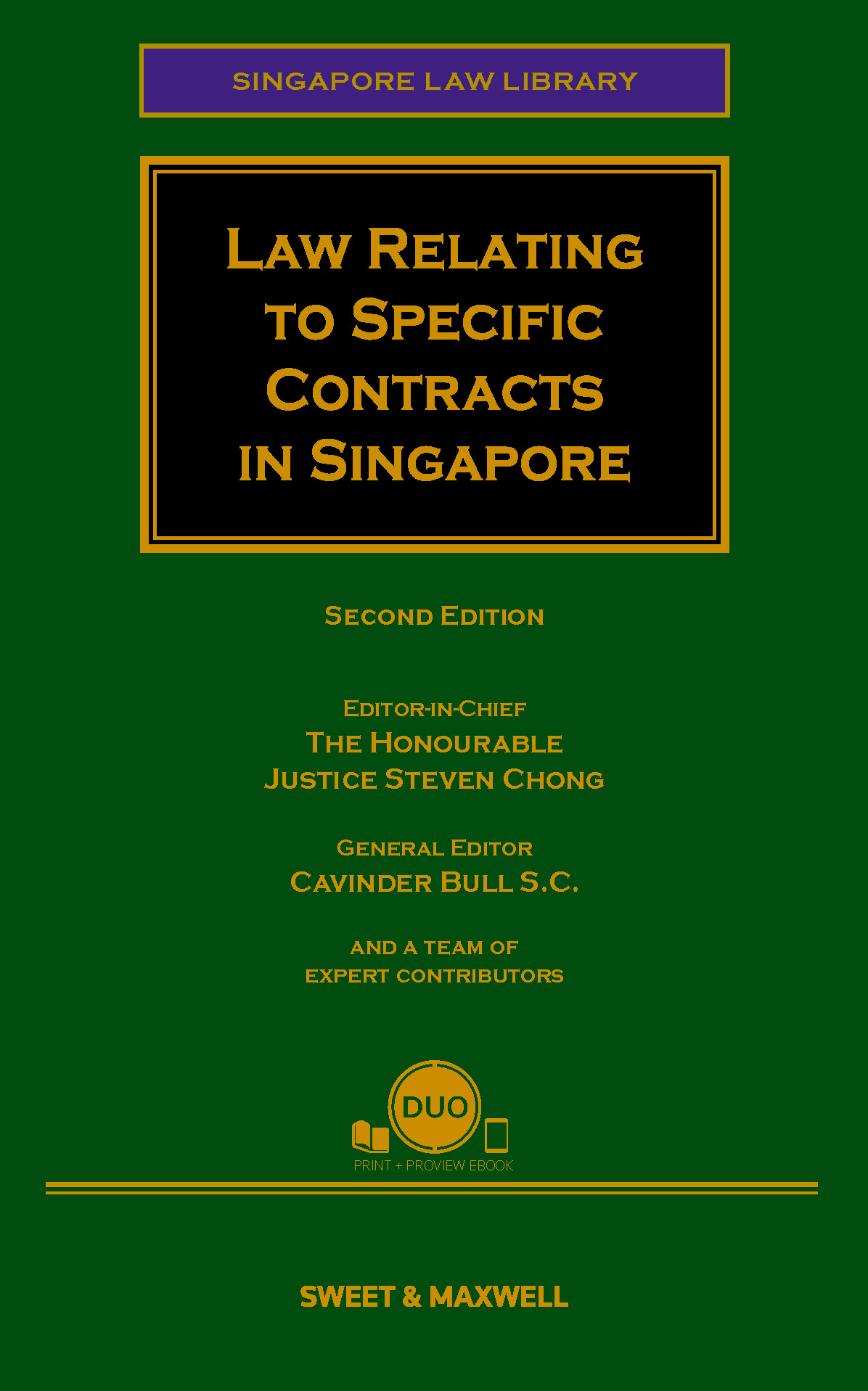 Law Relating to Specific Contracts in SG 2Ed+eBook