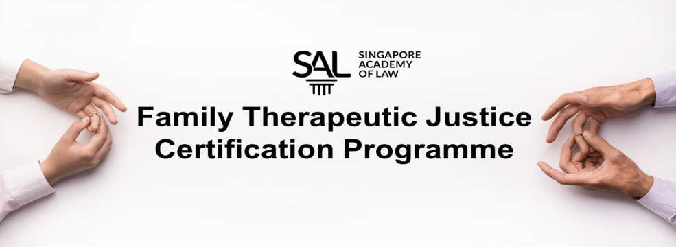 [Structured Programme] Family Therapeutic Justice Certification Programme